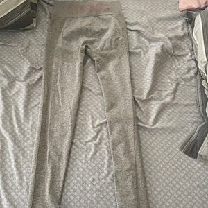 Gray gymshark high waisted leggings size medium
